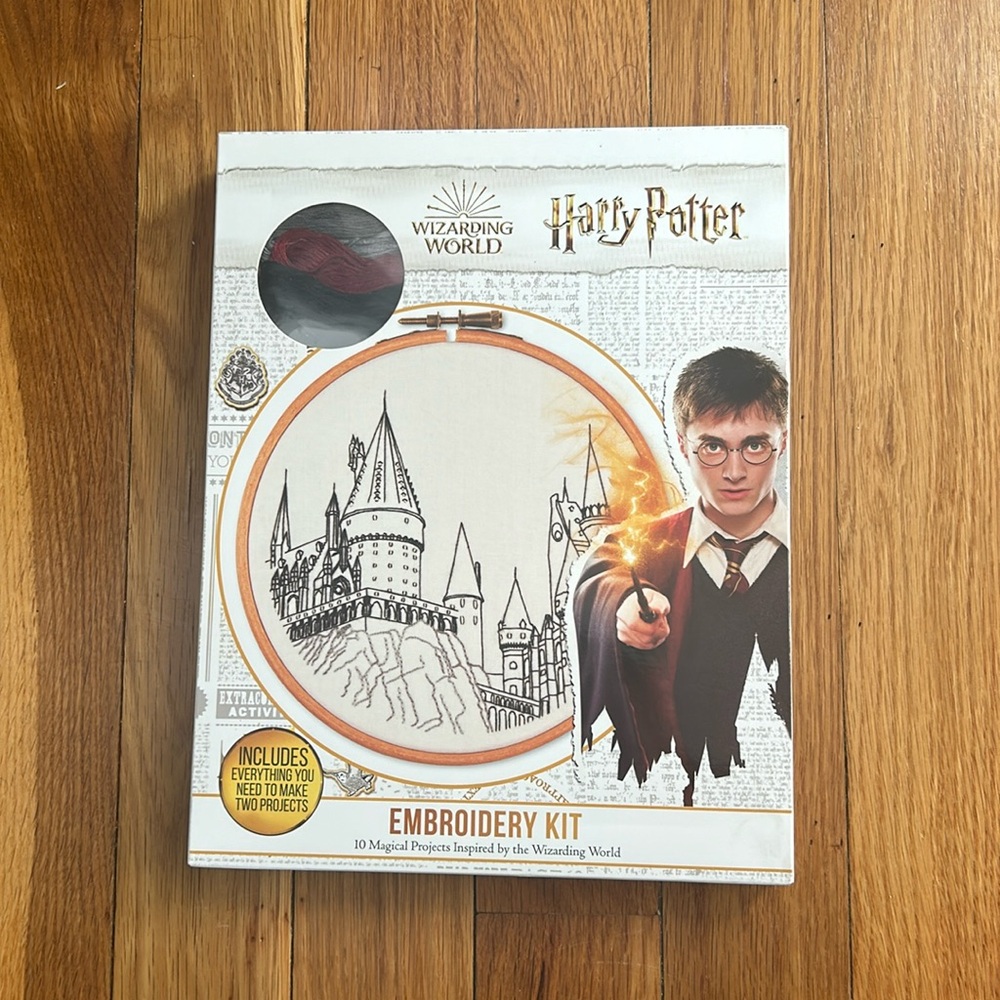 Harry Potter Embroidery Project with 10 Different Patterns